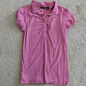 Bay Studio polo NWOT pink/purple